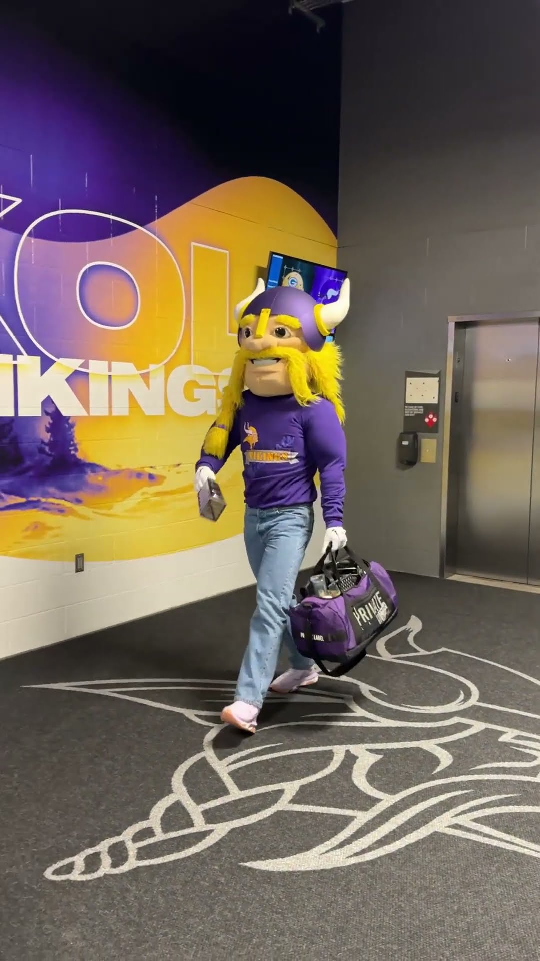 Viktor the Viking is Ready for the Packers ❌ ?